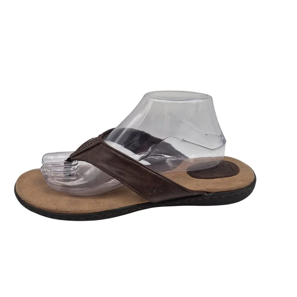 B.o.c Sandals Mens Size 10 Brown Thong‎ Flip Flop Comfort Shoes Casual Beach